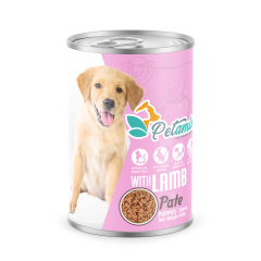 PETAMİN KUZU ETLİ YAVRU KÖPEK KONSEVE 415 GR 24 LÜ